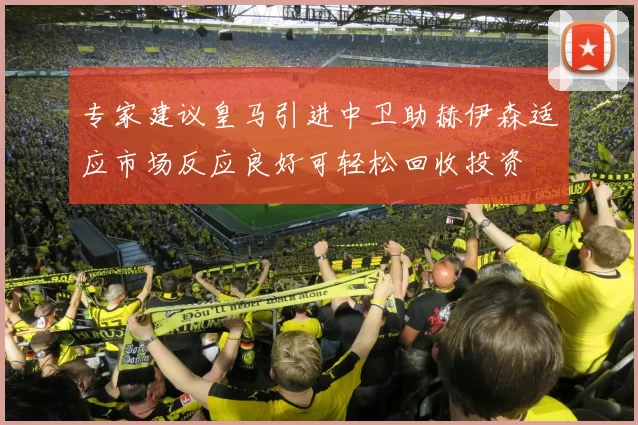 专家建议皇马引进中卫助赫伊森适应市场反应良好可轻松回收投资